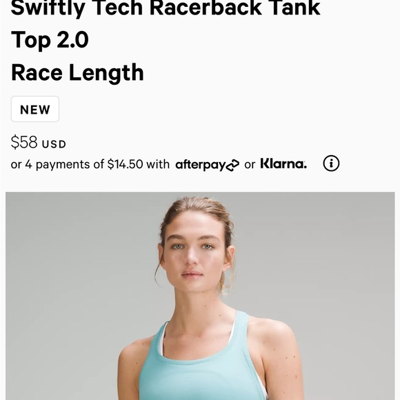 Swiftly Tech Racerback Tank - Picture 3 of 3